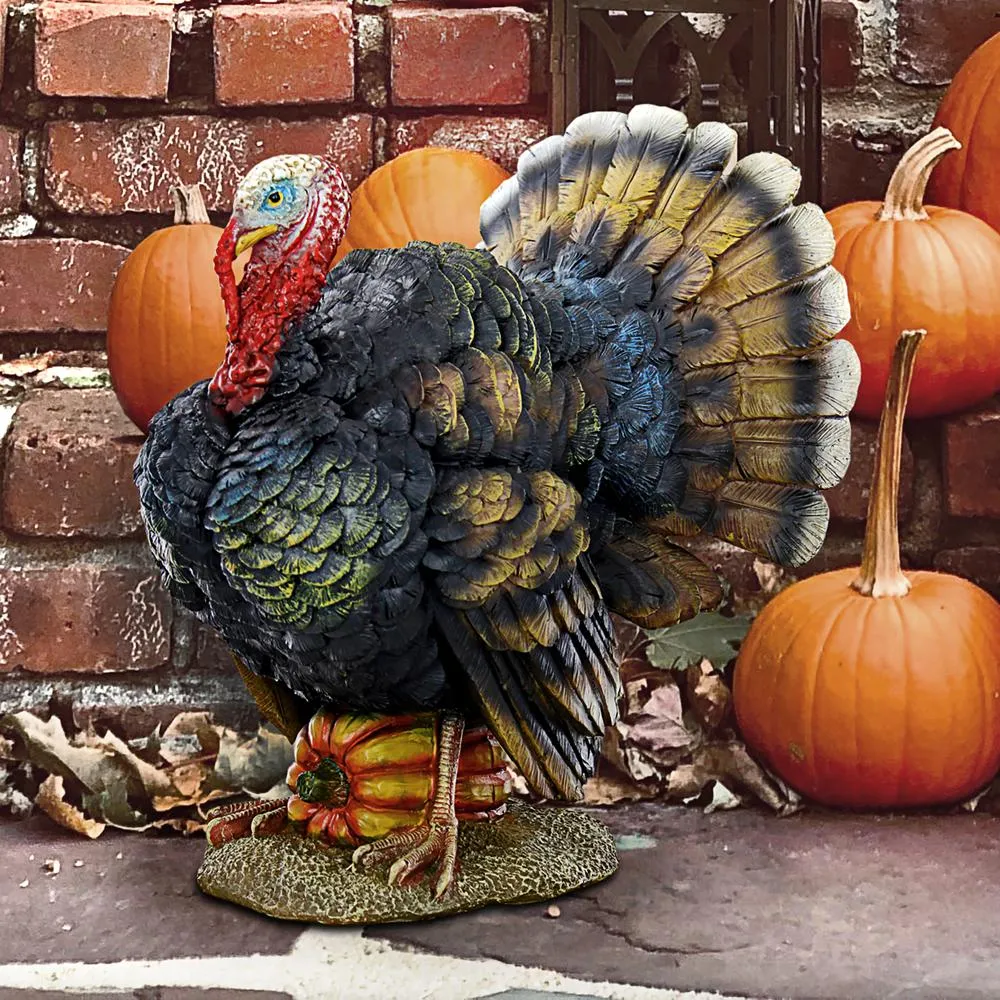 North American Turkey Statue