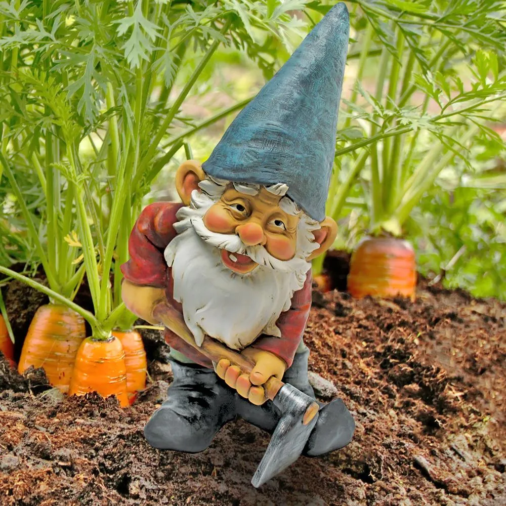 Bulldoze the Garden Gnome Statue