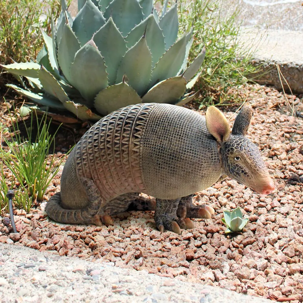 Tank the Armadillo Garden Statue