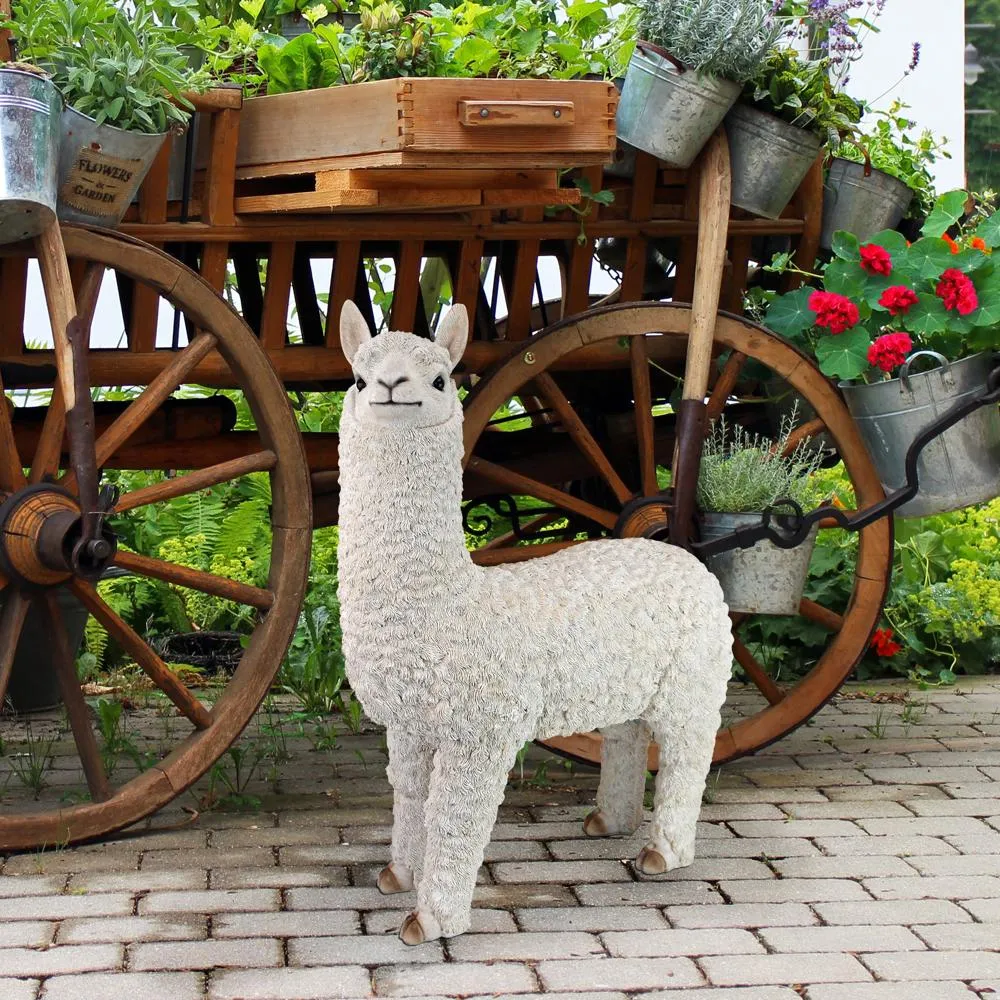 The Alpacalypse of Alpaca Garden Statues: Large