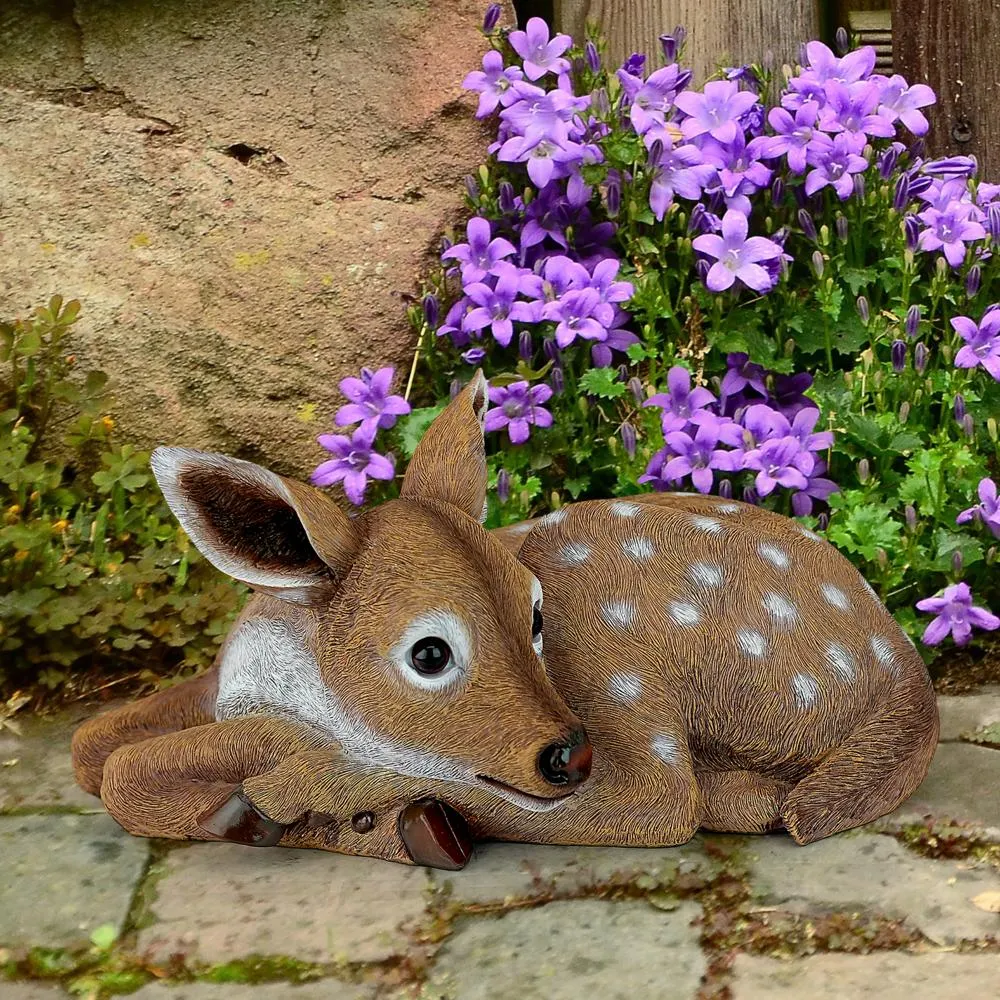 Hershel the Forest Fawn Baby Deer Statue