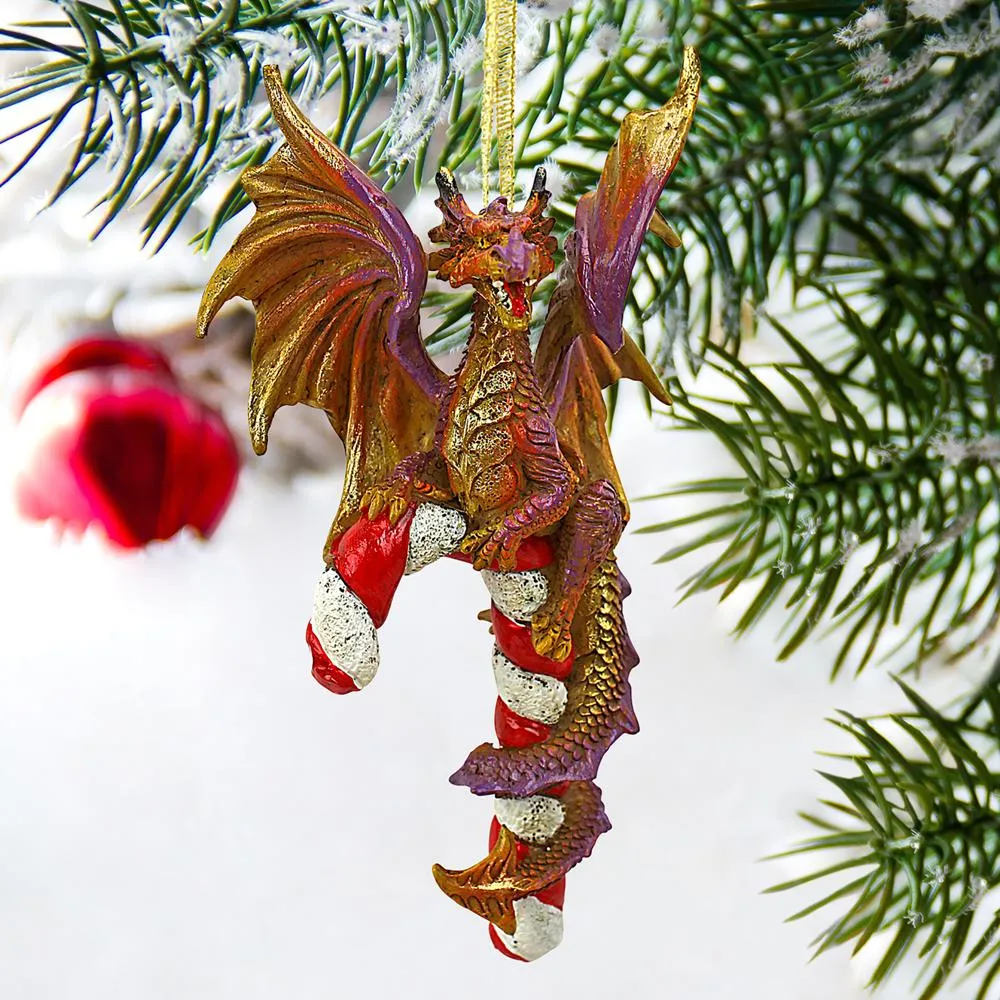 Cane and Abel the Dragon 2017 Holiday Ornament: Each