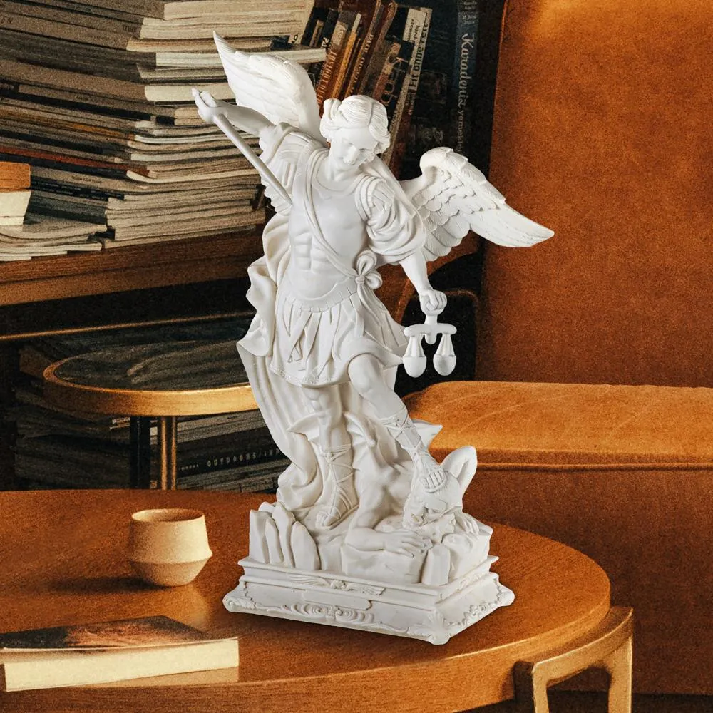 Saint Michael the Archangel Defeating the Devil Statue: Grande