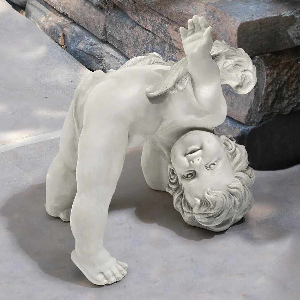 Turvey the Tumbling Cherub Statue