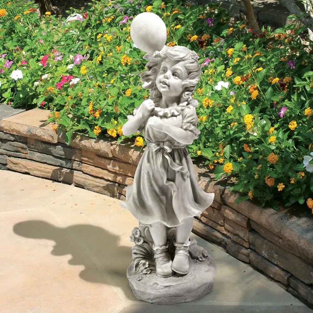 Jessie and Her Balloon Statue