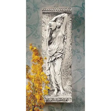 Water Maidens Frieze Wall Sculpture: Dordogne