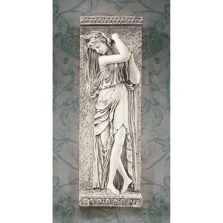 Water Maidens Frieze Wall Sculpture: Seine