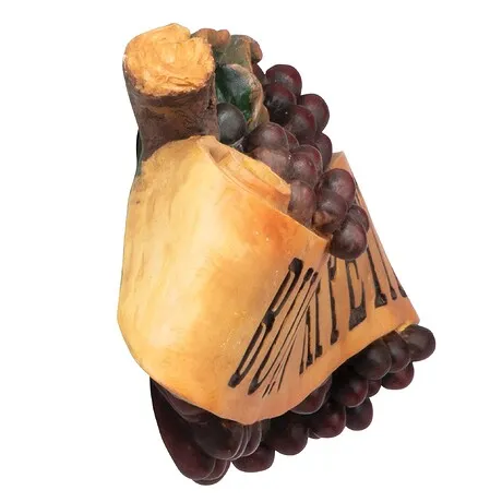 Abbondanza Italian Sign Grape Wall Sculpture: Buon Appetito