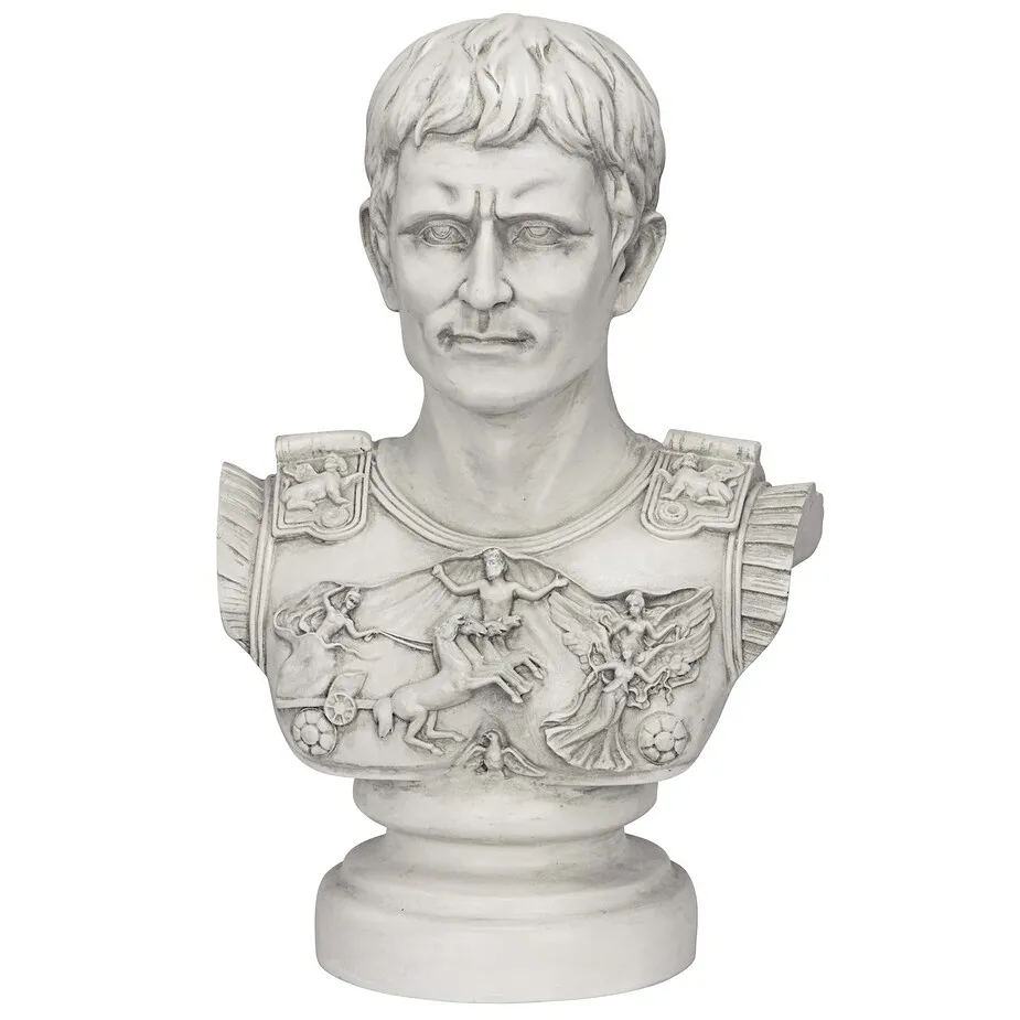 Augustus Caesar Prima Porta Roman Emperor Sculptural Bust
