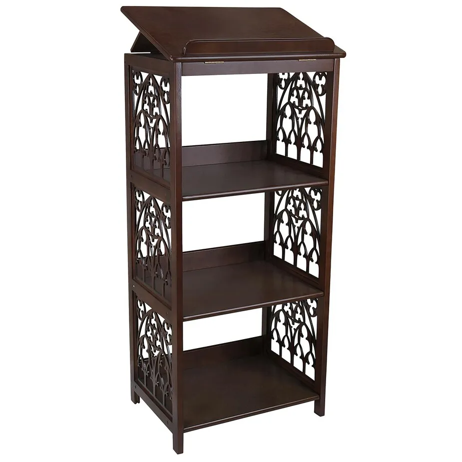 Saint Thomas Aquinas Gothic Wooden Bookstand
