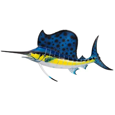 Key West Sailfish Trophy Wall Sculpture