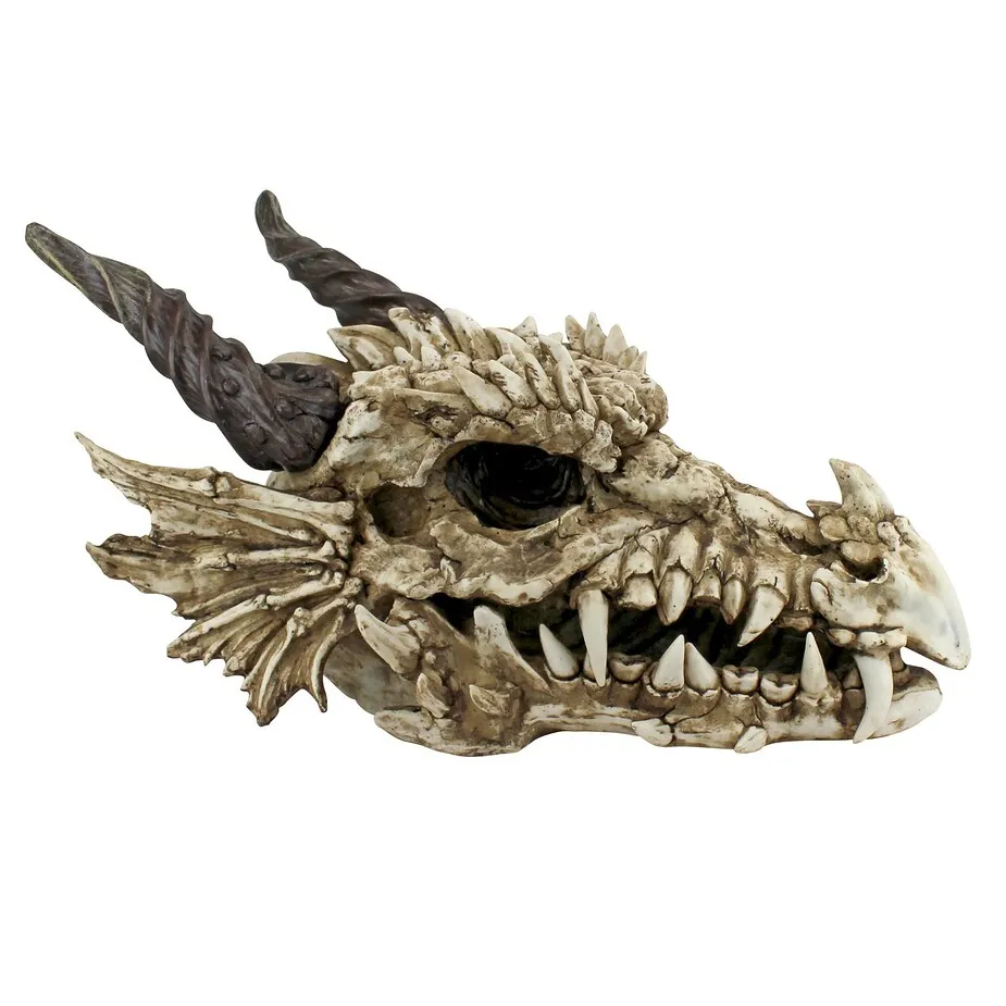 Stoker's Moors Dragon Skull Statue: Large