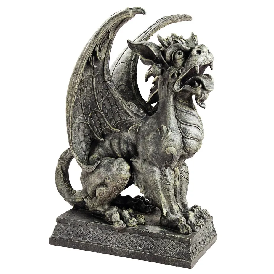 Saint Ambrose Gate Gargoyle Sentinel Statue: Argos