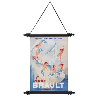 Source Brault (1938) Canvas Wall Scroll