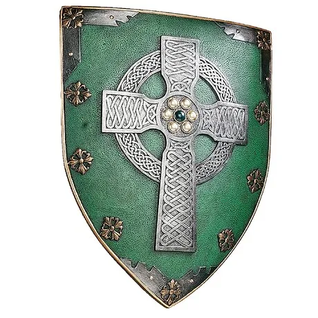 Celtic Warriors Sculptural Wall Shield: Each