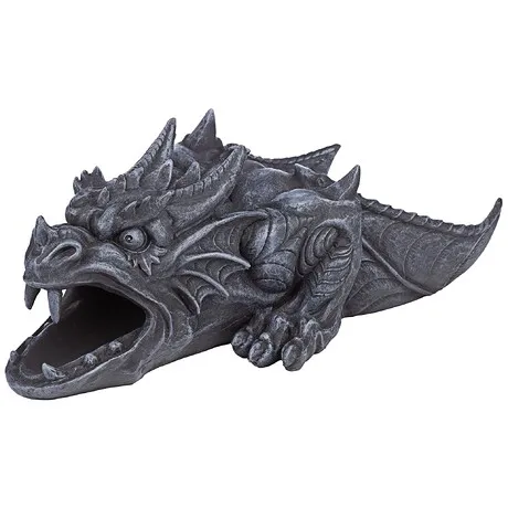 Ranier Sculptural Dragon Rainspout Splashblock