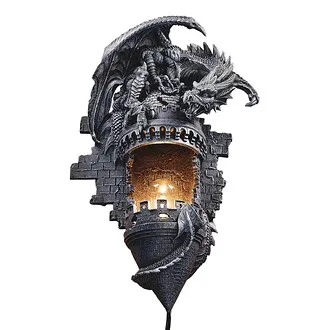 Dragon's Castle Lair Illumimated Wall Sconce