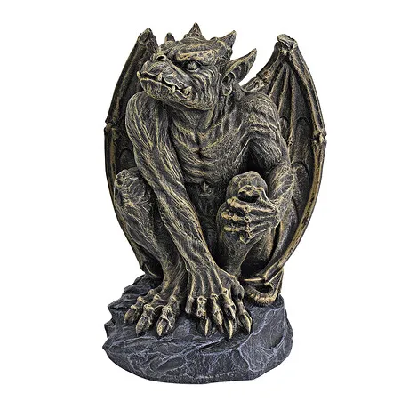 Silas the Gothic Gargoyle Sentry Statue: Medium