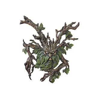 Crotchety Crank Tree Ent Greenman Wall Sculpture