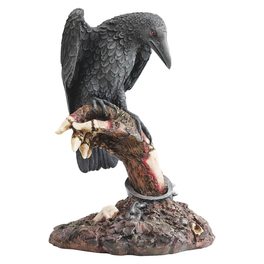 The Raven's Perch Zombie Statue