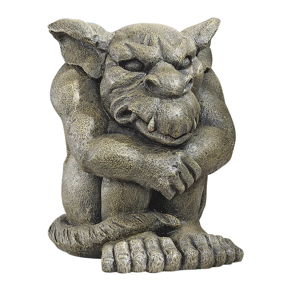 Detest the Rest Gothic Gargoyle Statue