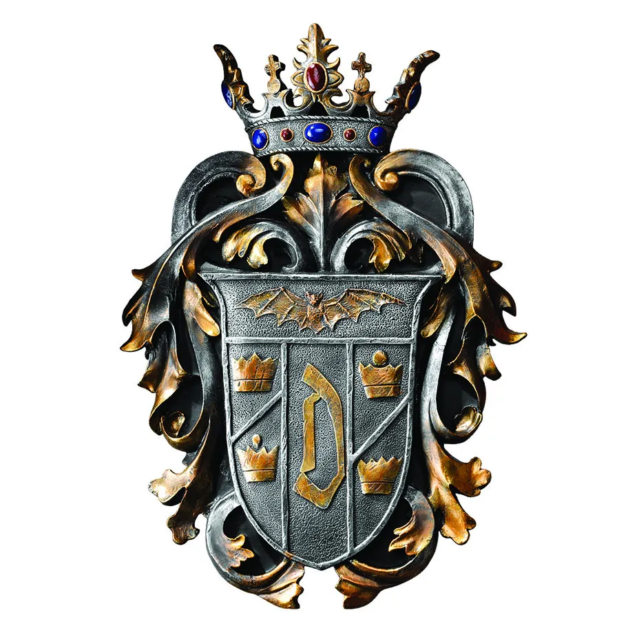 Count Dracula's Coat of Arms Wall Sculpture
