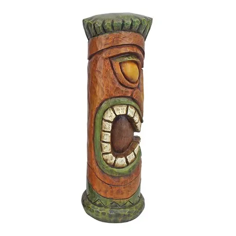 Aloha Hawaii Tiki Sculpture: Moai Haku Hana