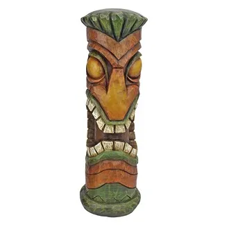 Aloha Hawaii Tiki Sculpture: Moai Haku Hana