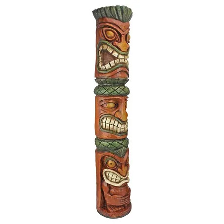 Aloha Hawaii Tiki Sculpture: Moai Haku Pani