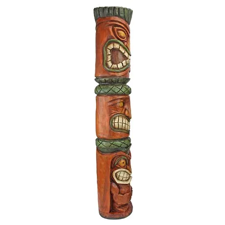 Aloha Hawaii Tiki Sculpture: Moai Haku Pani