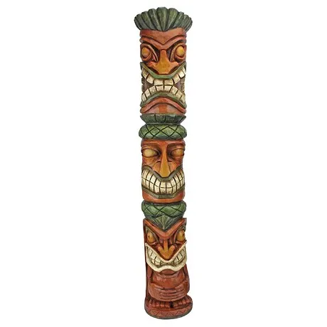 Aloha Hawaii Tiki Sculpture: Moai Haku Pani