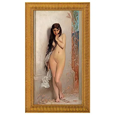 The Cicada Framed Canvas Replica Painting: Large