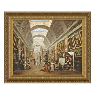 Project for the Disposition Framed Canvas Replica Painting: Small