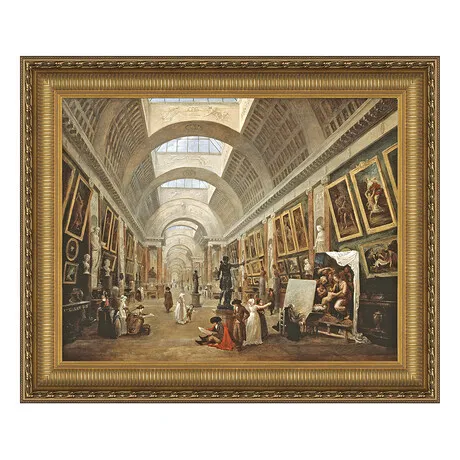 Project for the Disposition Framed Canvas Replica Painting: Medium