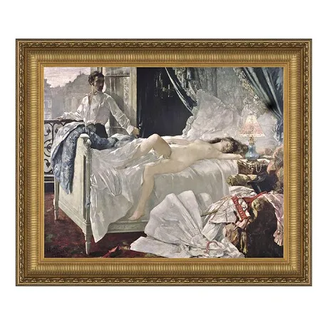 Rolla Framed Canvas Replica Painting: Small