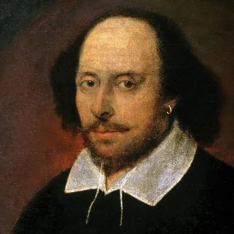 William Shakespeare Framed Canvas Replica Painting: Small