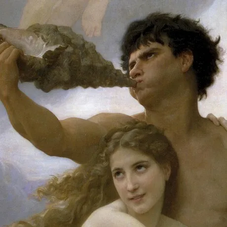 La Naissance de Venus Framed Canvas Replica Painting: Medium