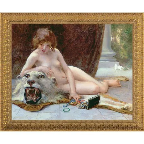 The Jewel Box Framed Canvas Replica Painting: Grande