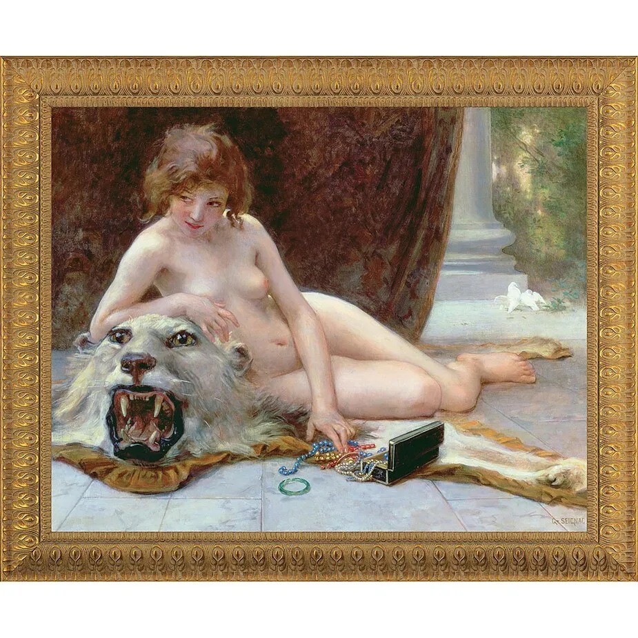 The Jewel Box Framed Canvas Replica Painting: Grande
