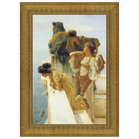 A Coign of Vantage Framed Canvas Replica Painting: Grande