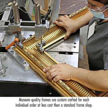 Andromeda Framed Canvas Replica Painting: Large