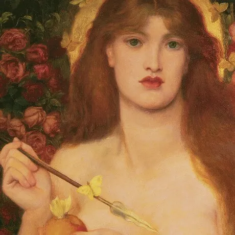 Venus Verticordia Framed Canvas Replica Painting: Small