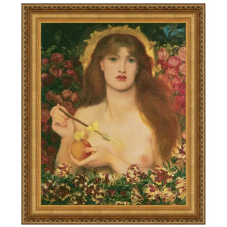 Venus Verticordia Framed Canvas Replica Painting: Medium