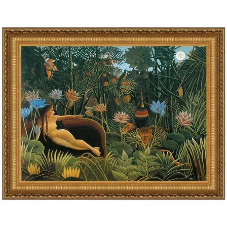 The Dream Framed Canvas Replica Painting: Medium