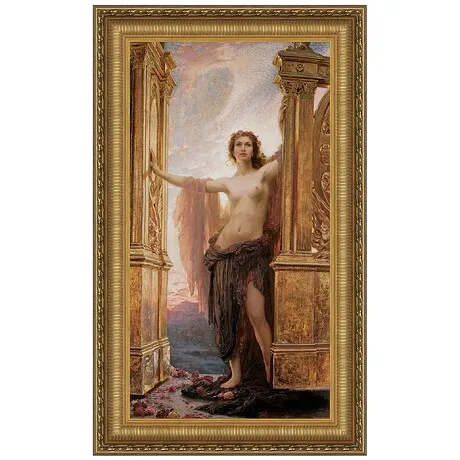 The Gates of Dawn Framed Canvas Replica Painting: Medium