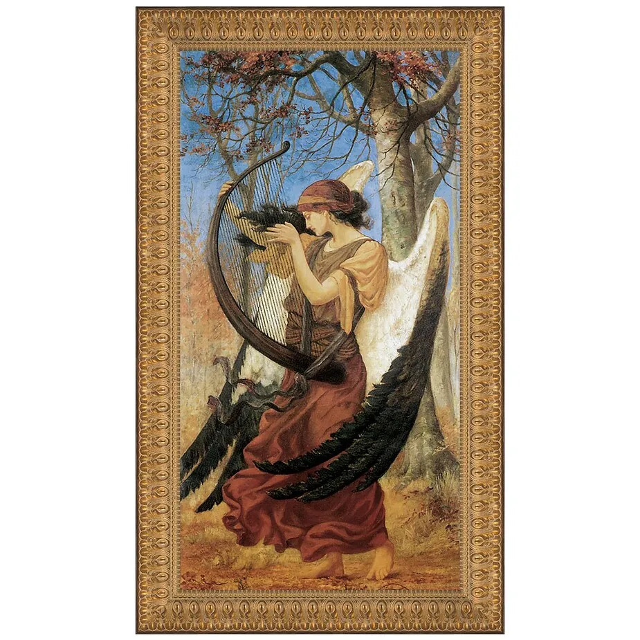 Titania's Awakening Framed Canvas Replica Painting: Small