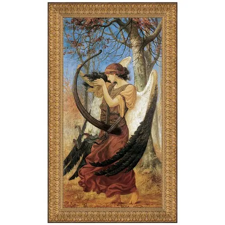 Titania's Awakening Framed Canvas Replica Painting: Medium