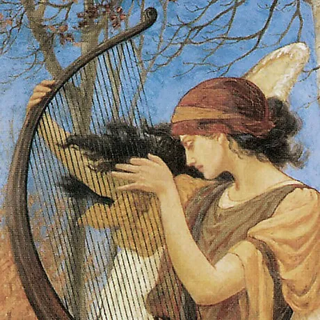 Titania's Awakening Framed Canvas Replica Painting: Large