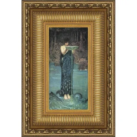 Circe Invidiosa Framed Canvas Replica Painting: Small