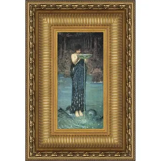 Circe Invidiosa Framed Canvas Replica Painting: Small